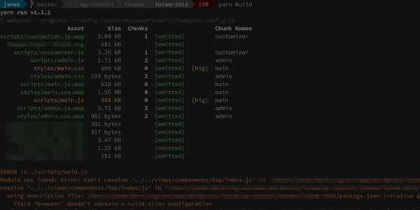 Roots Sage 9.0.0 - error Command failed with exit code 2