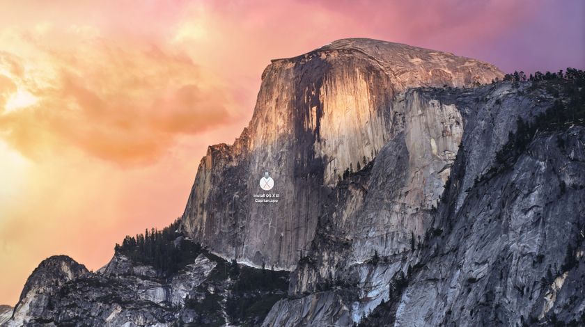 El Capitan icon on desktop